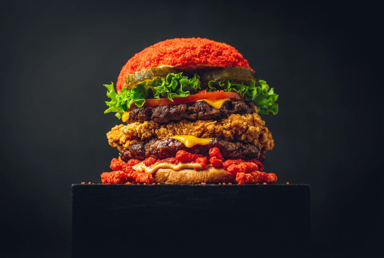 Cheetos Burger