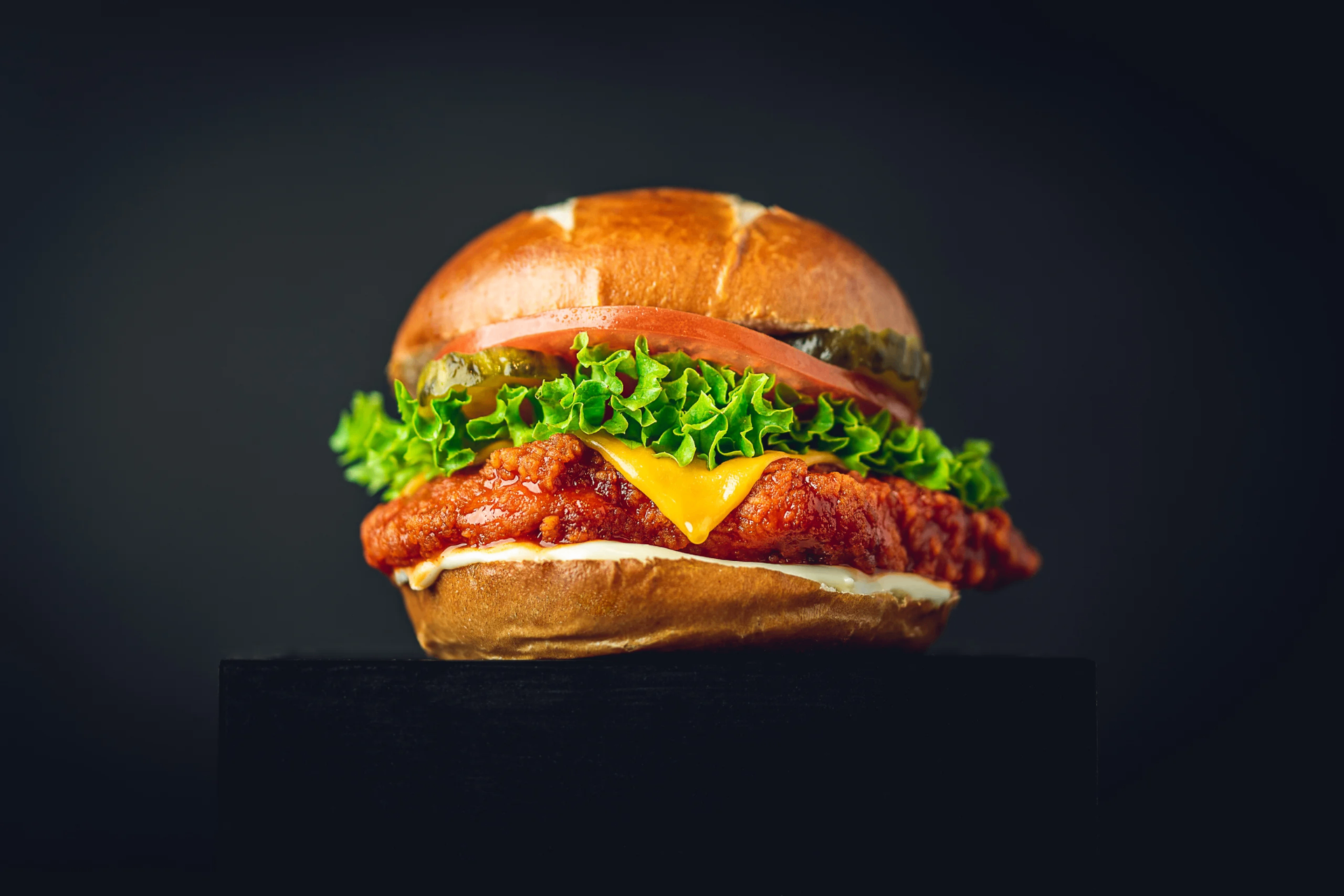 Spicy Buffalo Burger
